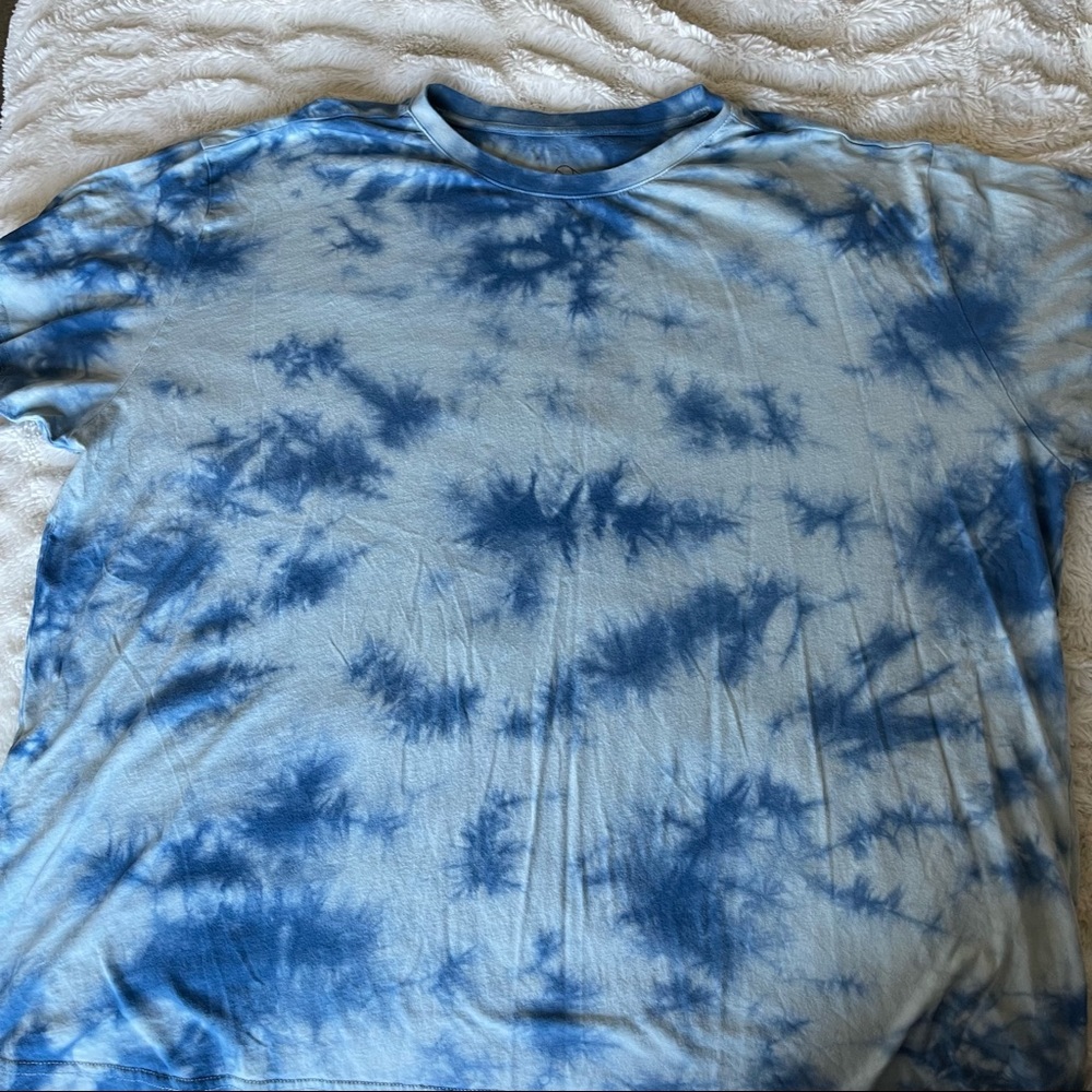 Tye dye blue men’s tshirt